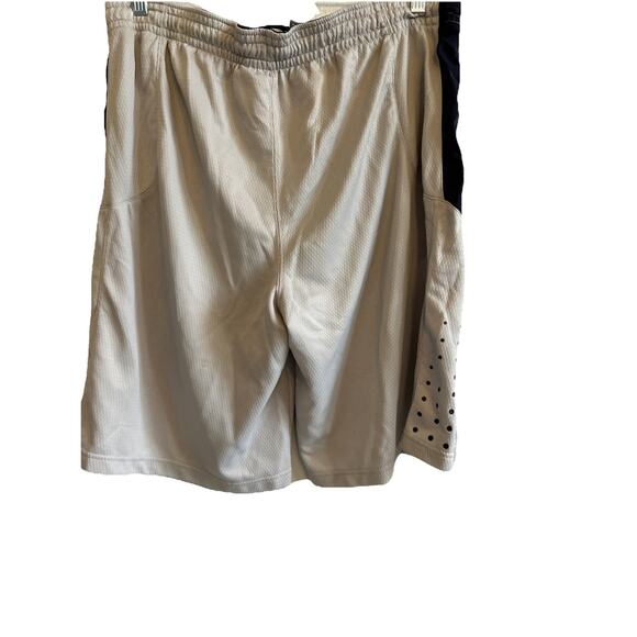 Basketball Shorts Men's Med-Large Shiny Blue Gray 90s Vintage Y2K Protege Shiny - Picture 9 of 14